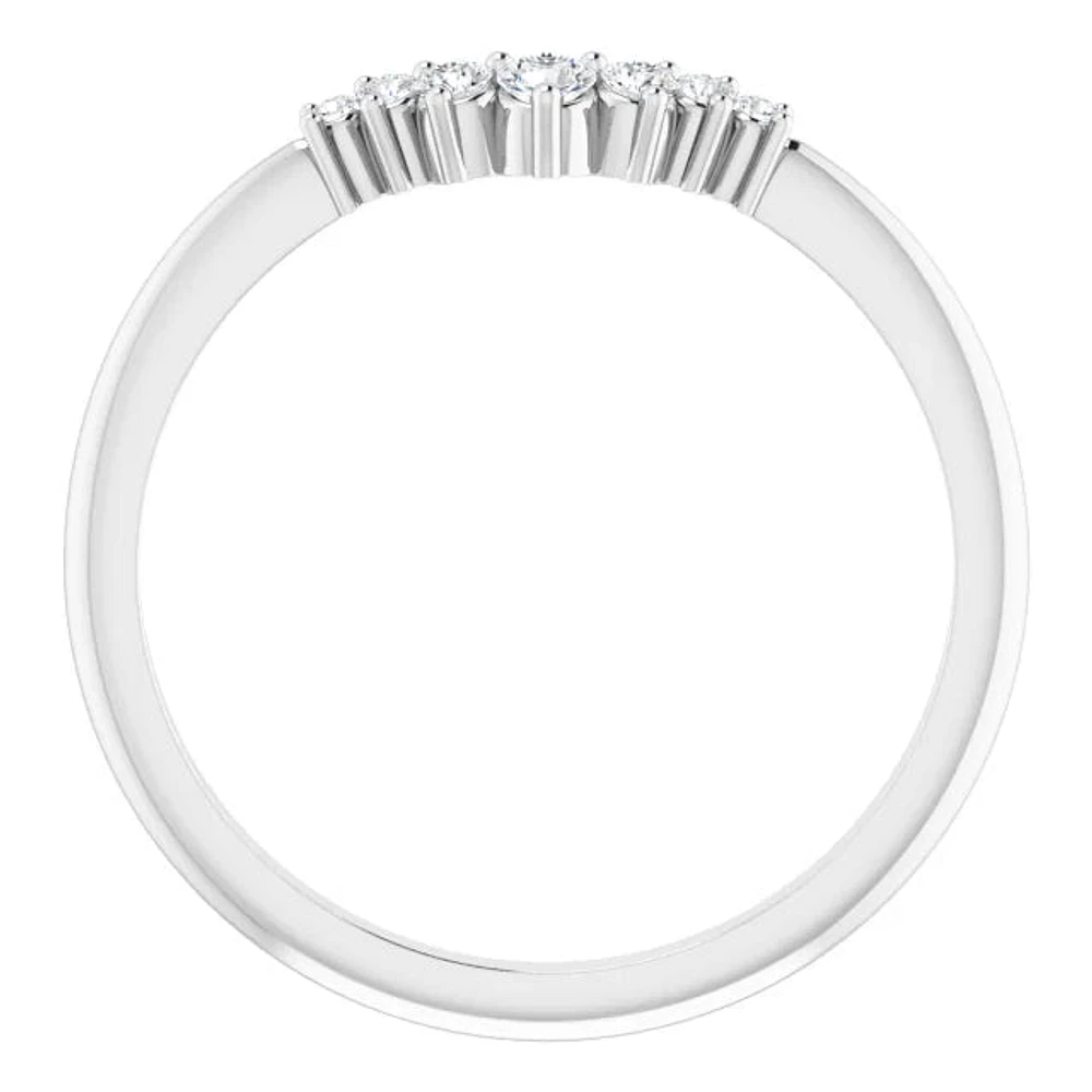 14K White, Yellow or Rose Gold 0.50cttw Diamond Ring