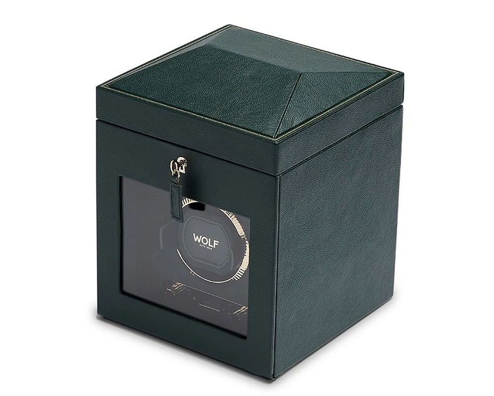 British Racing Single Watch Winder with Storage 