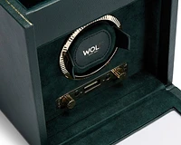British Racing Single Watch Winder with Storage 