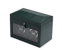 British Racing Double Watch Winder with Storage 