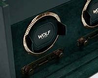 British Racing Double Watch Winder with Storage 