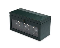 British Racing Triple Watch Winder with Storage 