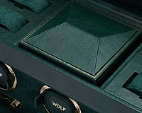British Racing Triple Watch Winder with Storage 