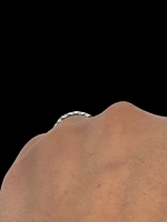 10K White or Yellow Gold Infinity Ring - /