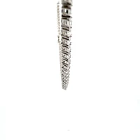925 Sterling Silver 18" 3mm Cubic Zirconia Chain
