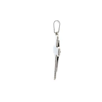 Stainless Steel 50X27mm Cross Pendant