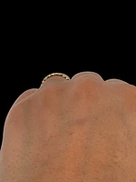10K White or Yellow Gold Infinity Ring - /