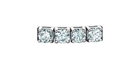 14K Lab Grown 3.00cttw Round Brilliant Cut Diamond Tennis Bracelet - Gold