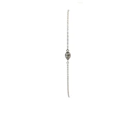 10K Gold Lab Grown Diamond reversible Motif Bracelet - / Pear