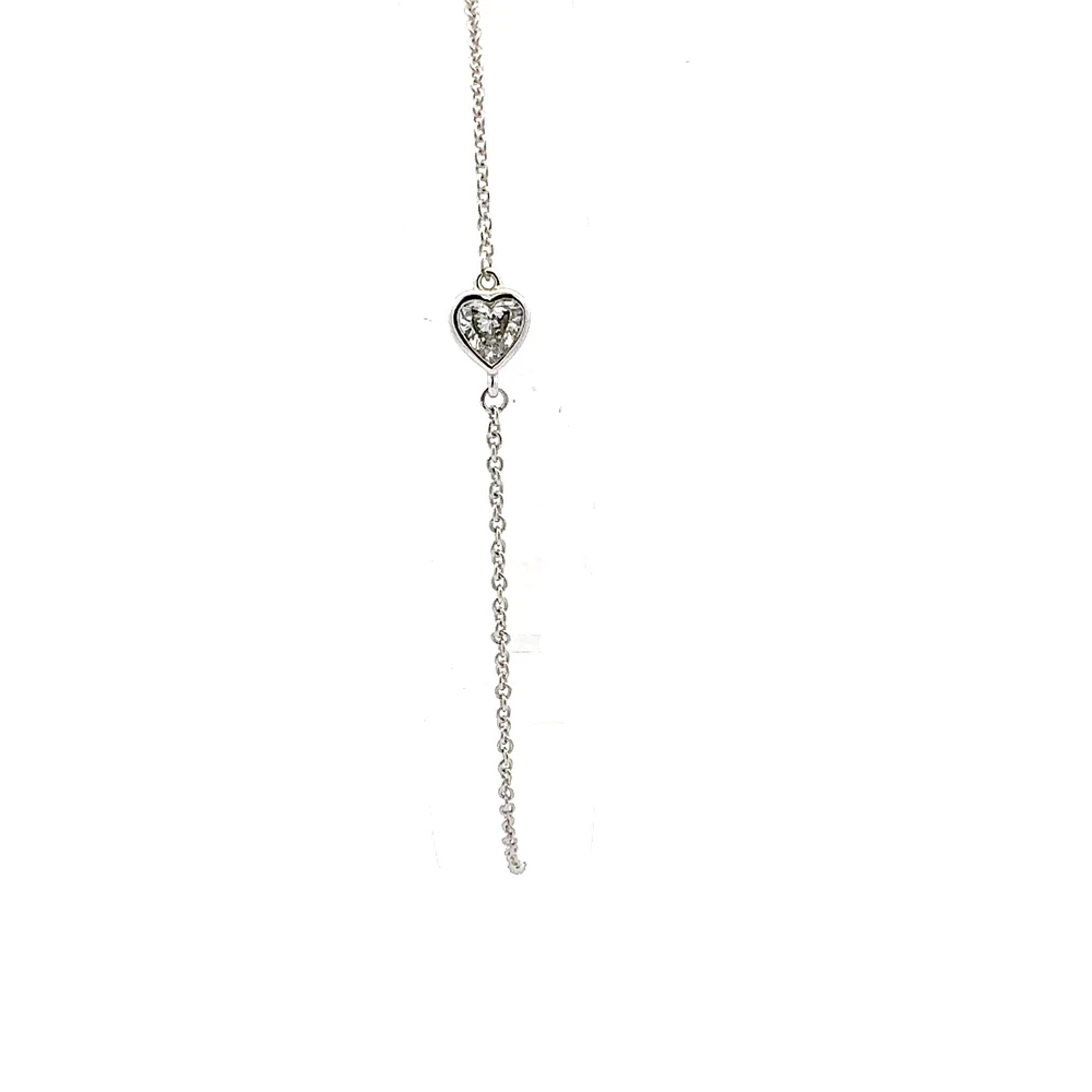 10K Gold Lab Grown Diamond reversible Motif Bracelet - / Pear