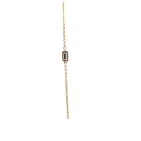 10K Gold Lab Grown Diamond reversible Motif Bracelet - / Pear