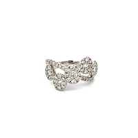 14K White Gold cttw White Diamond Ring