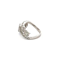 14K White Gold cttw White Diamond Ring