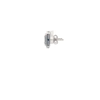 14K White Gold 1.48 cttw White Diamond Earrings