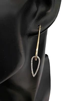 14K Yellow and White Gold 0.28 cttw Diamond Earrings