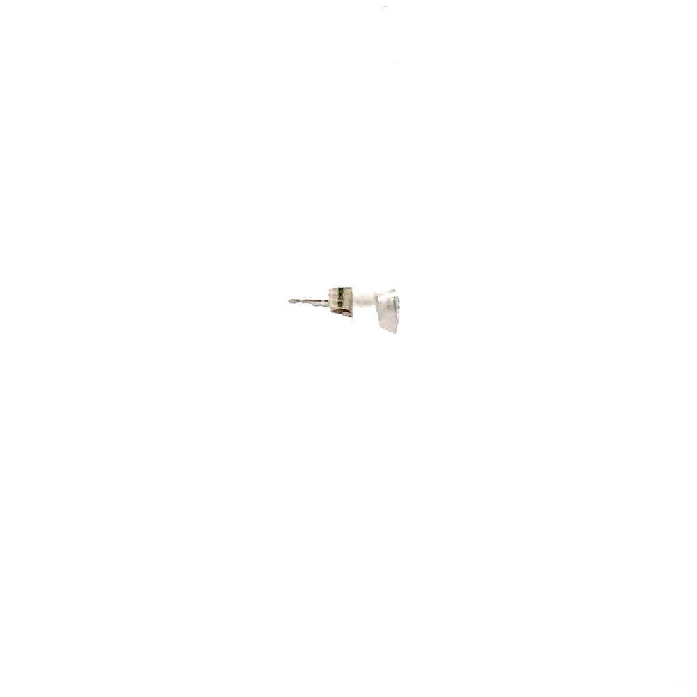 10K Lab Grown Diamond Bezel Stud Earrings - Gold / Pear
