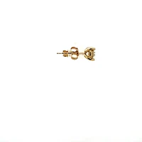 14K Yellow Gold 1.00cttw Lab Grown Diamond Stud Earrings