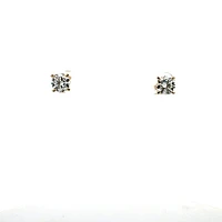 14K Yellow Gold 1.00cttw Lab Grown Diamond Stud Earrings