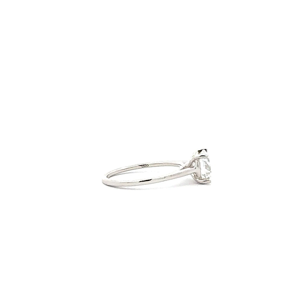 14K White Gold 2.50 cttw Lab Grown Diamond Engagement Ring - 4.5 /