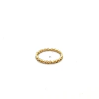 10K White or Yellow Gold Infinity Ring - /