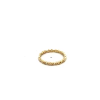 10K White or Yellow Gold Infinity Ring - /