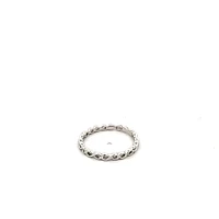 10K White or Yellow Gold Infinity Ring - /