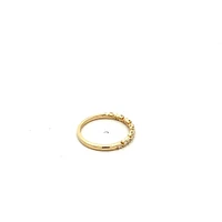 10K Yellow Gold 0.12cttw Diamond Ring