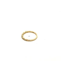 10K Yellow Gold 0.12cttw Diamond Ring