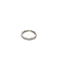 10K White Gold 0.15cttw Diamond Infinity Ring - /