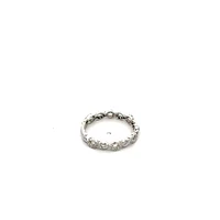 10K White Gold 0.15cttw Diamond Infinity Ring - /