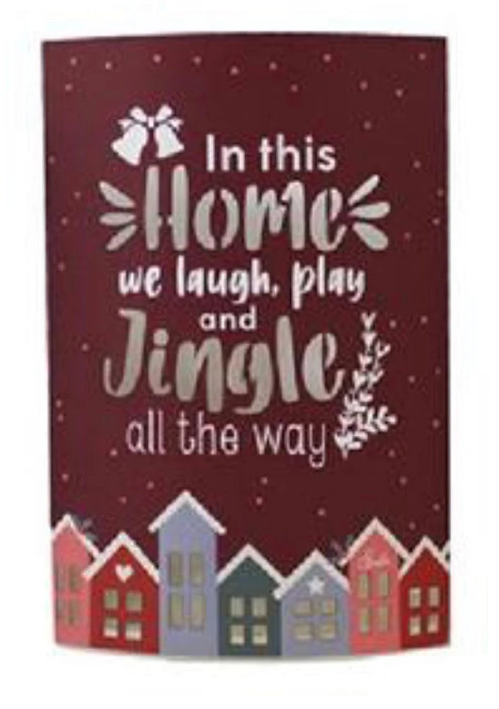 LED Paper Christmas Signs - Sold Separately