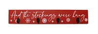 Wooden Stocking Holder