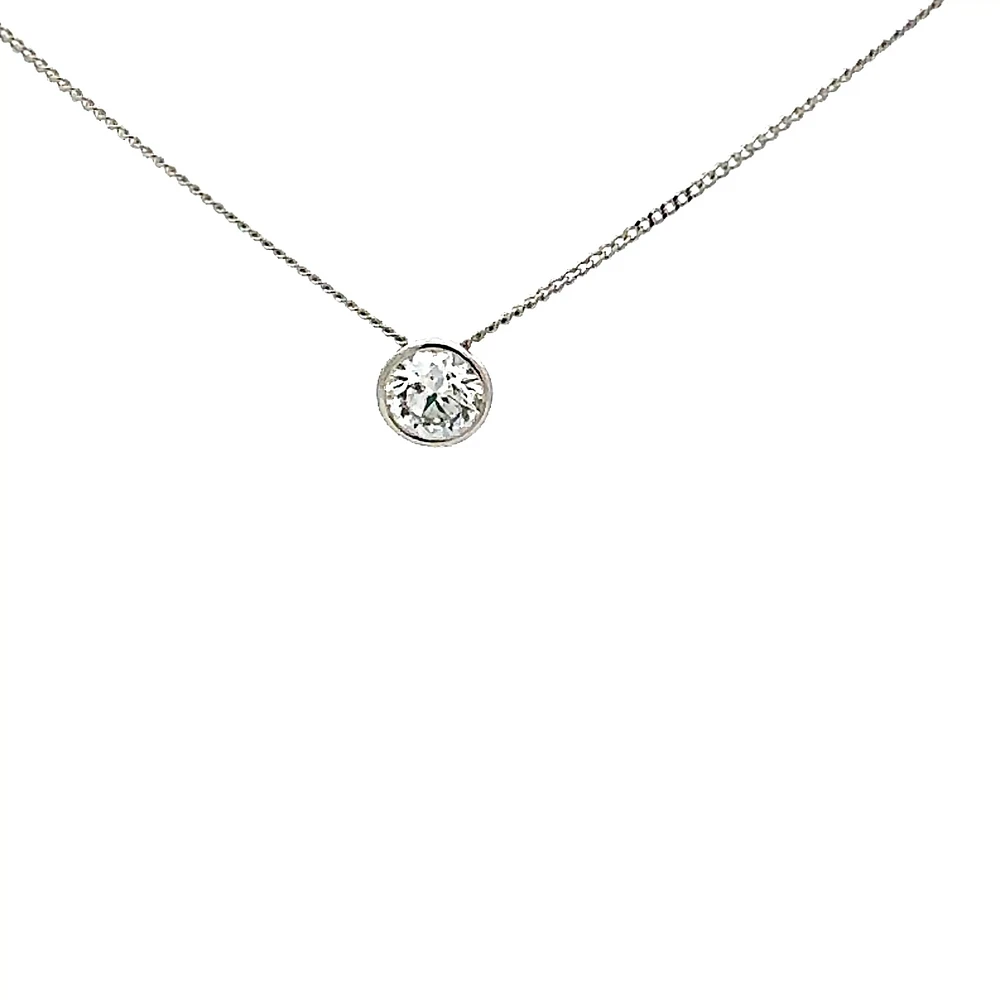 10K Gold 0.50cttw Lab Grown Diamond Necklace