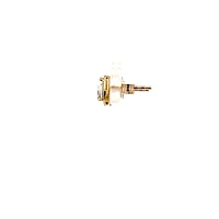10K Yellow Gold 0.46cttw Lab Grown Pear Cut Diamond Earrings
