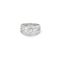 14K White Gold 0.75cttw Canadian Diamond Ring