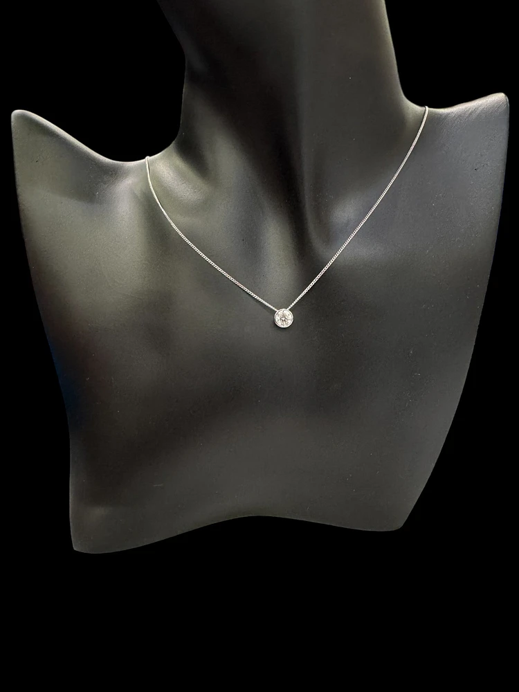 10K Gold 0.50cttw Lab Grown Diamond Necklace