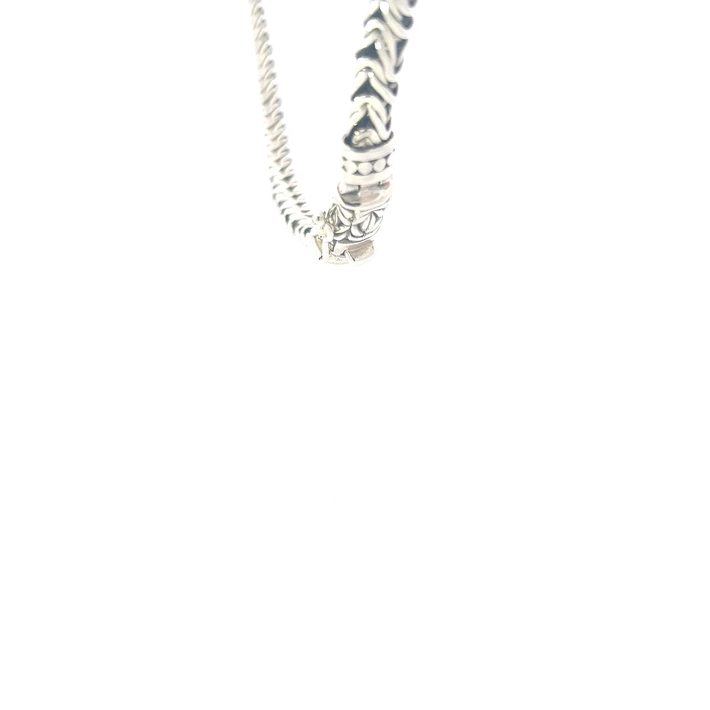 925 Sterling Silver 6.2mm King's Link Chain - 20 Inches