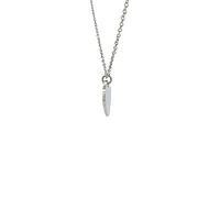 Stainless Steel 18X16mm Engravable Heart Pendant - 18"
