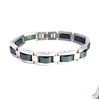 Stainless Steel 12.5mm Bracelet  -  8.5 Inches