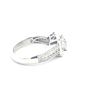 14K White Gold 1.61cttw Diamond Engagement Ring