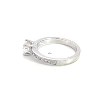 14K White Gold 1.03cttw Diamond Engagement Ring - /
