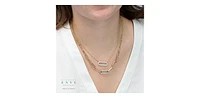 10K Yellow Gold 0.82 cttw Diamond Necklace - 18"