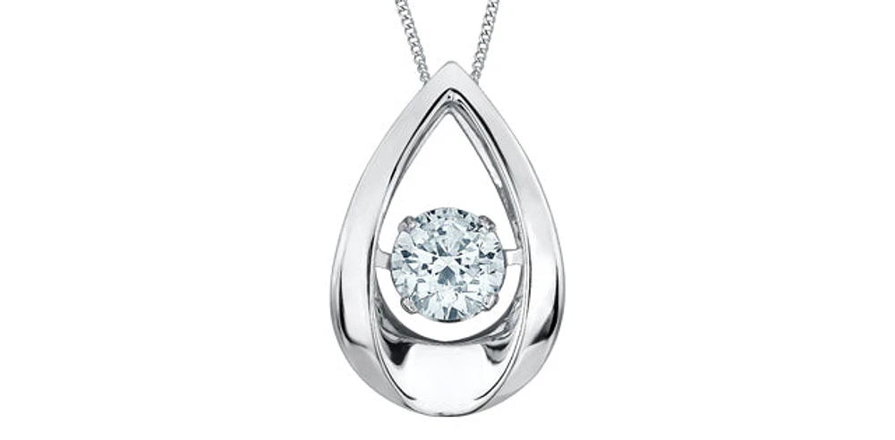 10K Gold 0.30cttw Lab Grown Diamond Necklace