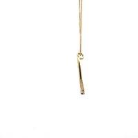 10K Gold 0.03cttw Canadian Diamond Heart Pendant