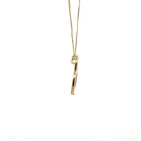 10K Gold 0.03cttw Canadian Diamond Heart Pendant
