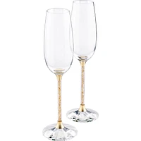 Swarovski Crystalline Toasting Flues Gold - 5102143