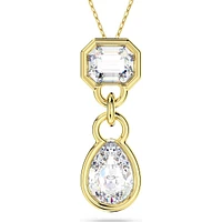 Swarovski Dextera pendant, Mixed cuts, White, Gold-tone plated - 5663339 - Discontinued