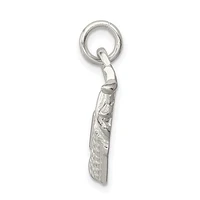 925 Sterling Silver Polished Golf Bag Charm - 22mm x 13mm