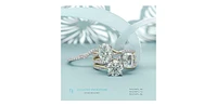 14K Yellow and White Gold 1.60Cttw Lab Grown Oval Cut Diamond Engagement Ring