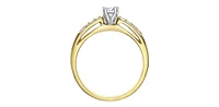 10K Yellow Gold 0.30cttw Canadian Diamond Ring, 6.5 - 14K
